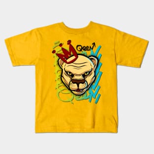 The lioness queen Kids T-Shirt